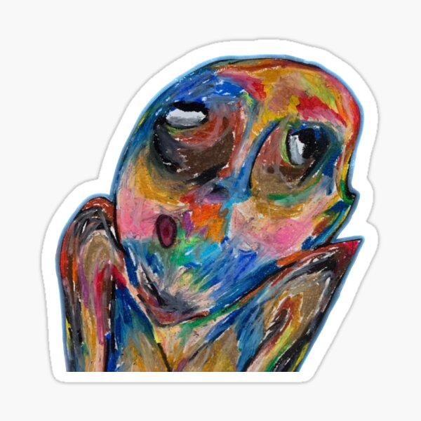 STILL WOOZY album art sticker: WINDOW Sticker