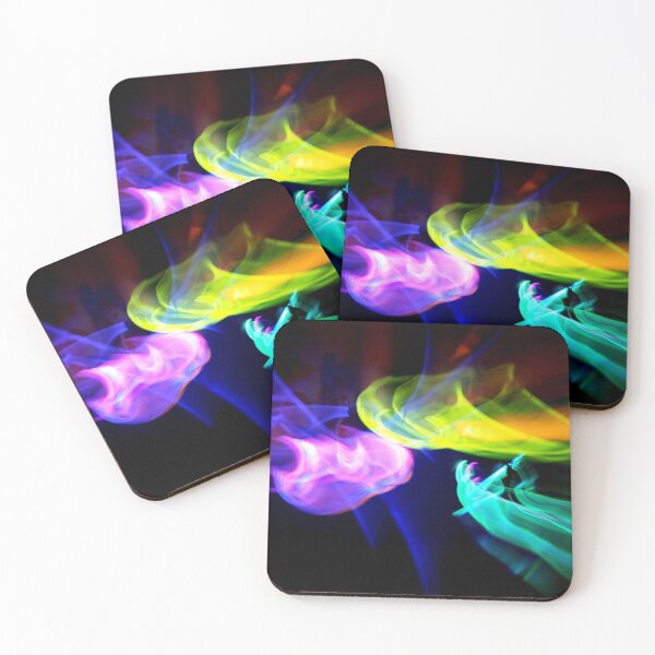 Item preview, Abstract neon light trails designed and sold by ElvaE.