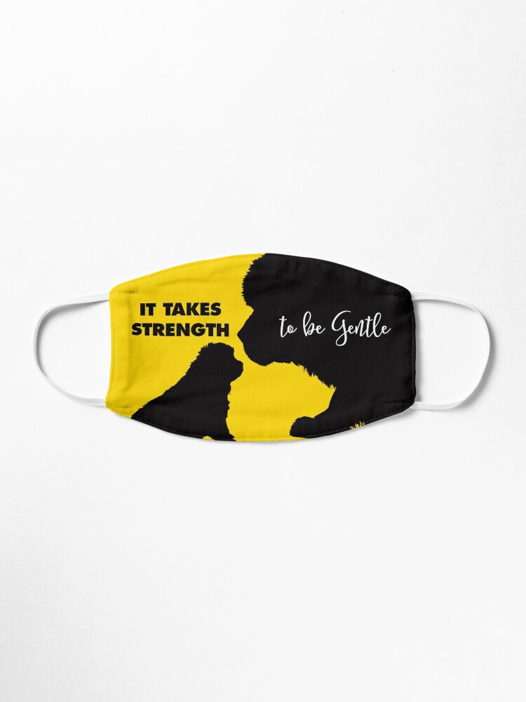 Alternate view of It Takes Strength Newfie Face Mask Mask