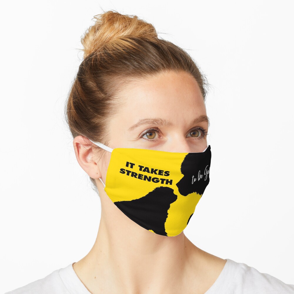 It Takes Strength Newfie Face Mask Mask