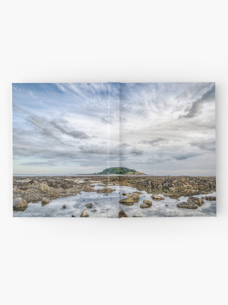 Alternate view of St George's Island, Looe - 28/07/19 Hardcover Journal