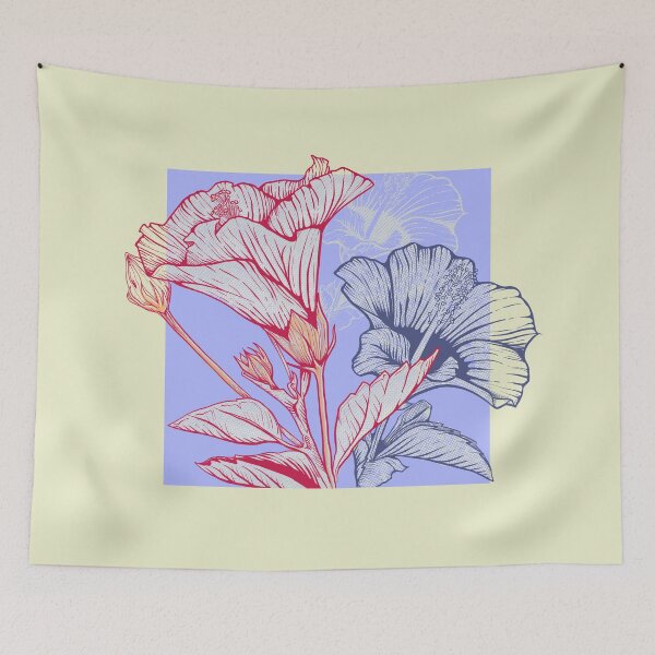 Item preview, Contemplating hibiscus designed and sold by Rômulo Queiroz.