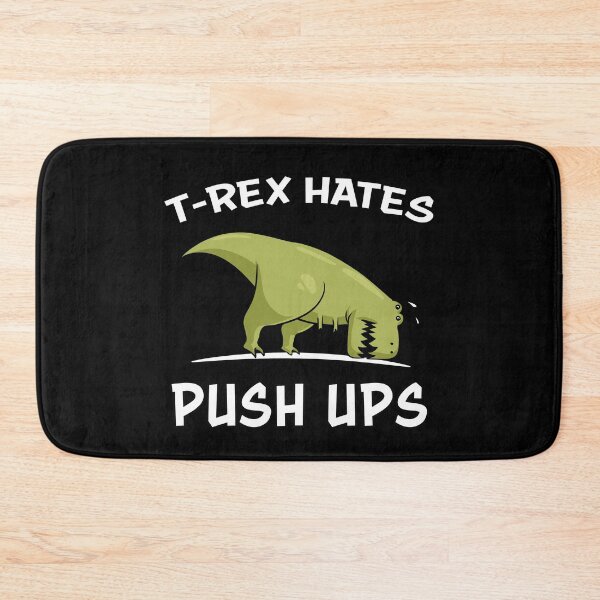 Item preview, T-Rex Dinosaur Hates Pushups designed and sold by underheaven.
