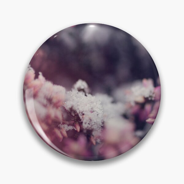 Item preview, Winter Frost on Purple Heather designed and sold by ElvaE.