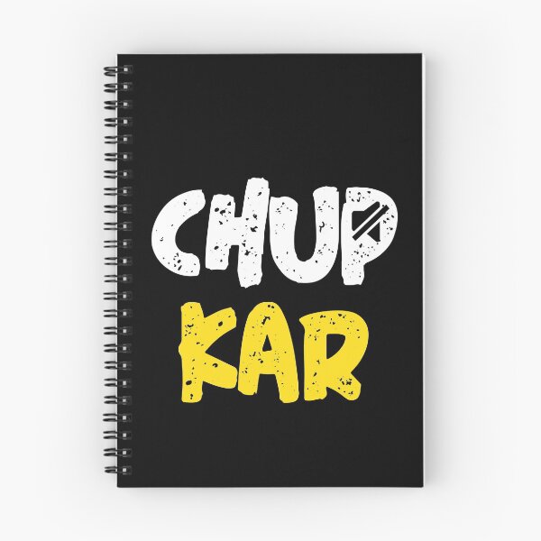 Item preview, Chup Karo Hindi Quote Meme funny design designed and sold by alltheprints.