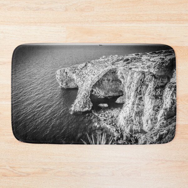 Item preview, Malta – Blue Grotto BW designed and sold by lesslinear.