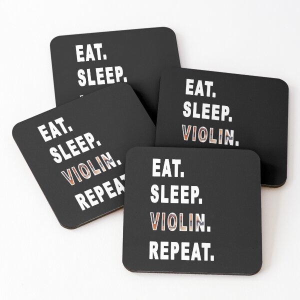 Item preview, Eat. Sleep. Violin. Repeat. designed and sold by iamhewho.
