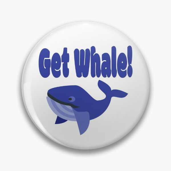 Item preview, Get Whale, Get Well Funny Pun designed and sold by mwagie.