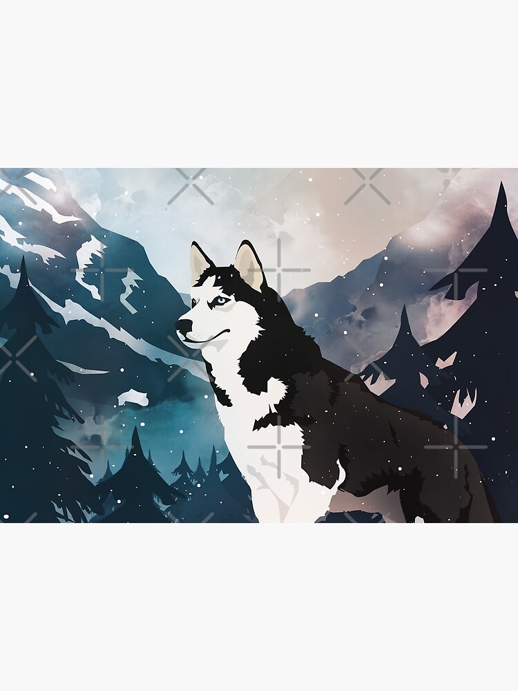 Mountain Husky by blickwandler