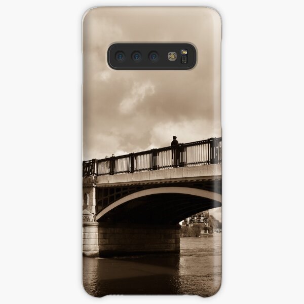 Bridge on river Thames in Windsor, UK Samsung Galaxy Snap Case