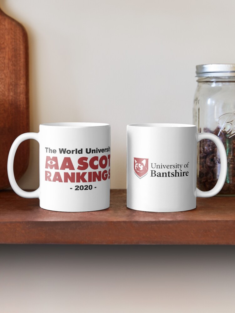 Alternate view of World University Mascot Rankings Mug