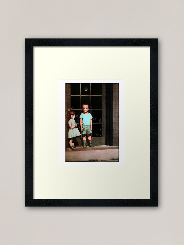 The Hands Resist Him Framed Art Print By Osmojo Redbubble