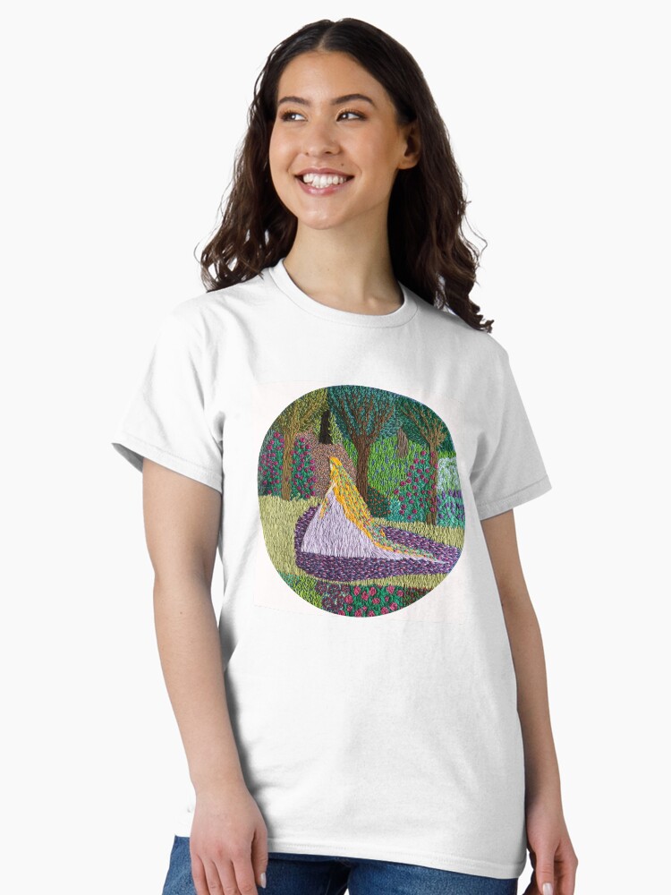 Thumbnail 1 of 7, Classic T-Shirt, The First Imaginary Lady designed and sold by SewingSongbird.