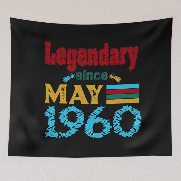 Item preview, Legendary Since May 1960: Funny 60th Birthday Gift Idea. designed and sold by cutitoutsir.