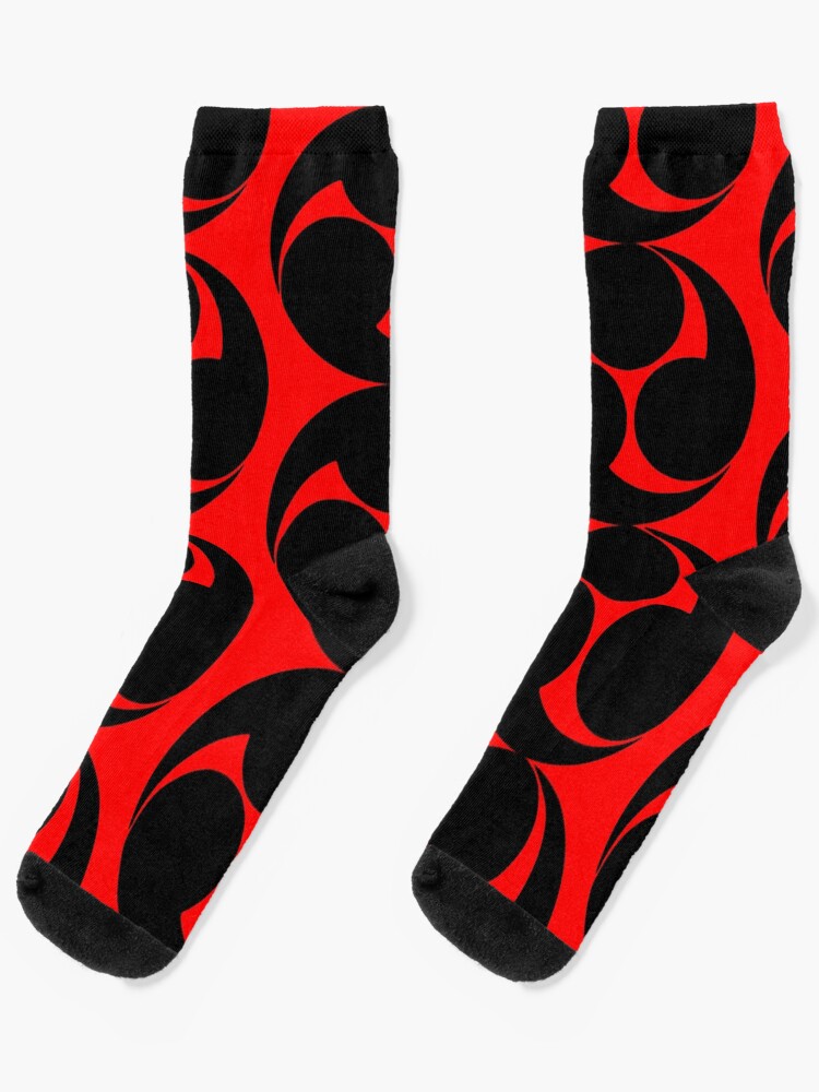 Hidari Mitsudomoe Socks By Vloo77 Redbubble