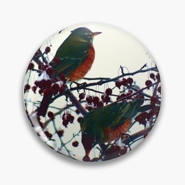 Item preview, Winter Robins designed and sold by ALifeSavored.