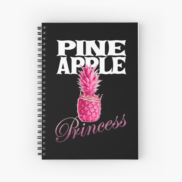 Pineapple Princess Spiral Notebook