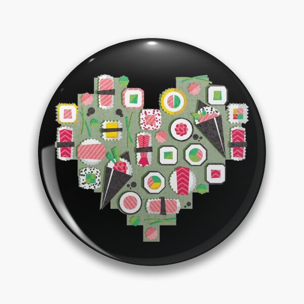 Item preview, Paper cut geo sushi // sage green background designed and sold by SelmaCardoso.