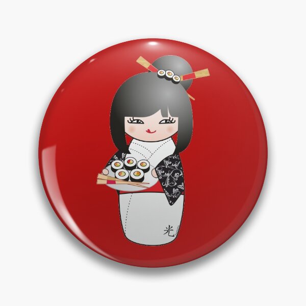 Item preview, Kokeshi Sushi designed and sold by Pendientera.