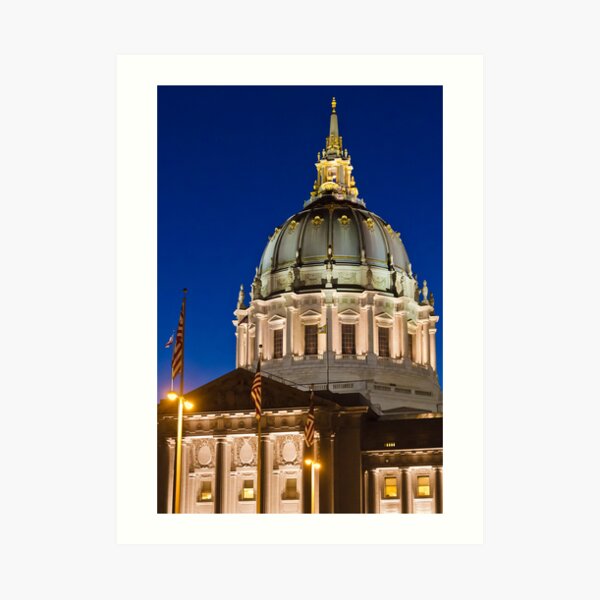 City Hall close up Art Print