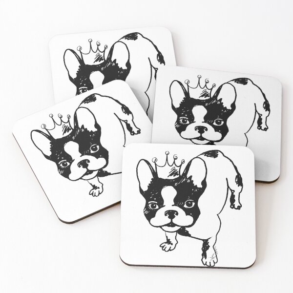 Item preview, French bulldog designed and sold by Pendientera.
