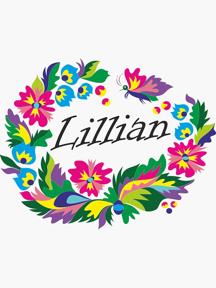 Lillian Personalized Name Stamp