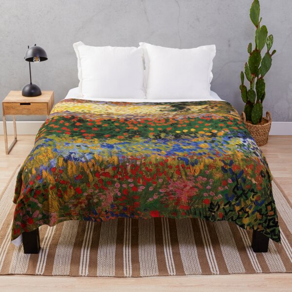 Item preview, Garden in Bloom, Arles, 1888,  Vincent van Gogh designed and sold by Irina Polyanskaya.