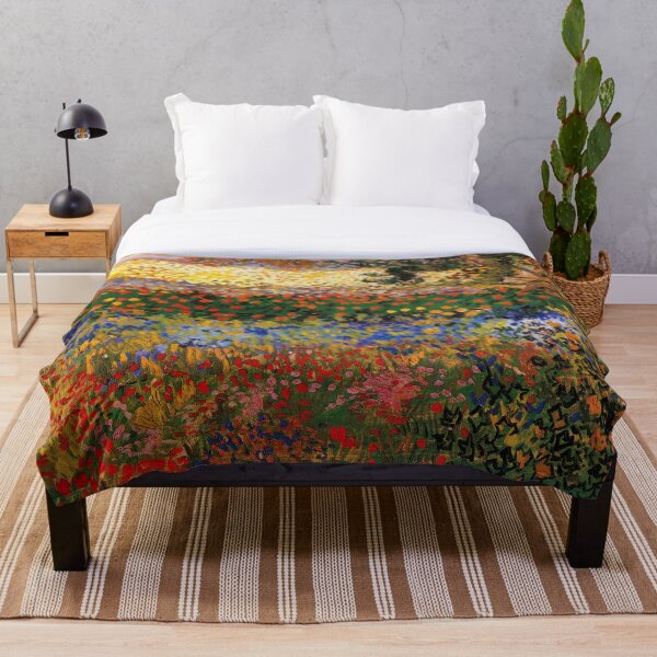 Item preview, Garden in Bloom, Arles, 1888,  Vincent van Gogh designed and sold by Irina Polyanskaya.
