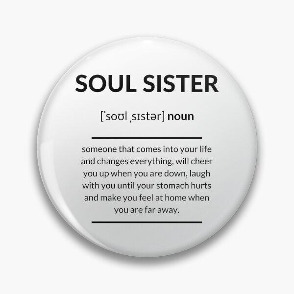 Artikelvorschau, Soul Sister (Seelenschwester) Definition | Dictionary Collection entworfen und verkauft von Designschmiede.