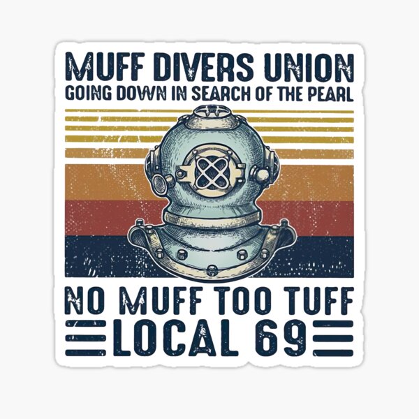 Muff Diver Sex Vinyl Decal Bumper Sticker Car Windows Funny Rude Humor 0787