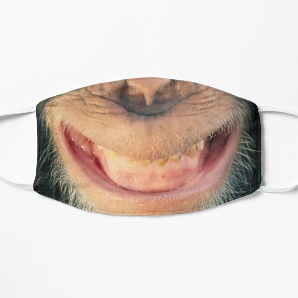 Affen Mundschutz Corona Covid-19 Flache Maske