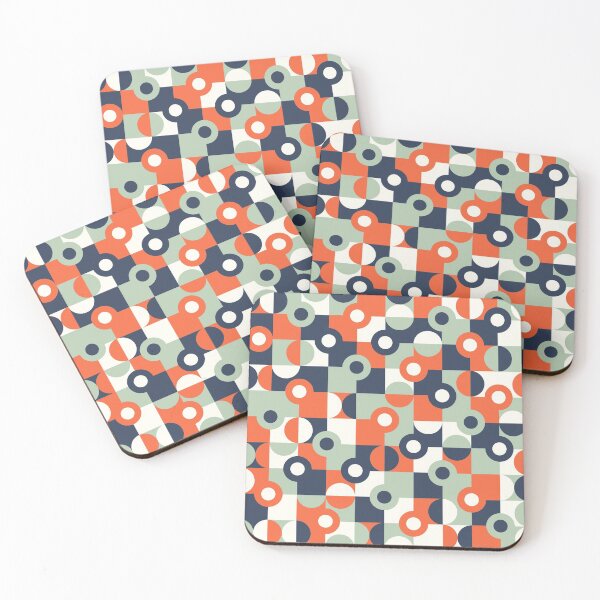 Item preview, Geometric Circles Semicircles Pattern designed and sold by SoccaTamam.
