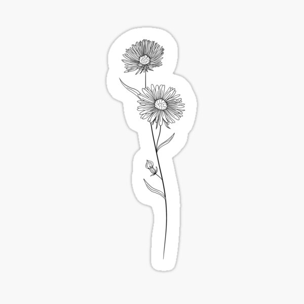 Birth Flower Stickers ~ – Casia Joy Art