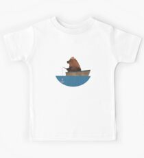Cheltenham der Bär: Angelausflug Kinder T-Shirt