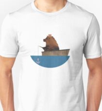 Cheltenham the Bear: Fishing Trip Unisex T-Shirt
