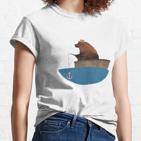 Cheltenham the Bear: Fishing Trip Classic T-Shirt