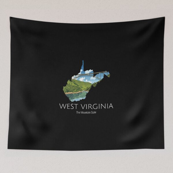 Item preview, West Virginia Proud State Motto The Mountain State graphic designed and sold by jakehughes2015.