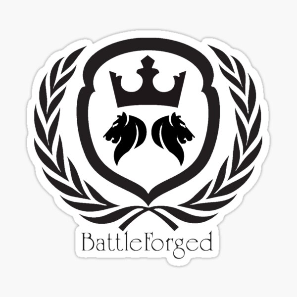 Battle Forged Sticker