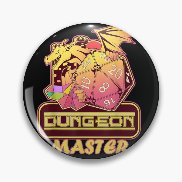 Item preview, Retro DM Tabletop Gaming Vintage Dragons D20 Dice designed and sold by addisong338.