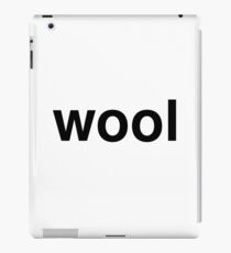 wool iPad Case/Skin