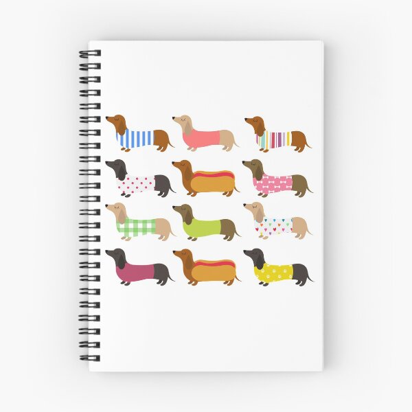 Item preview, COLORFUL DACHSHUND designed and sold by BONMOTSSHOP.