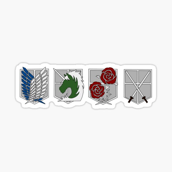 L'attaque des Titans Sticker