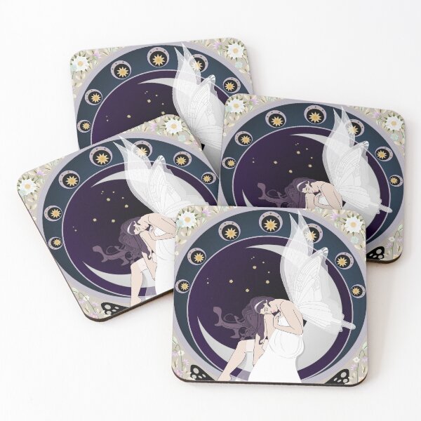 Item preview, Fairy art nouveau designed and sold by Pendientera.