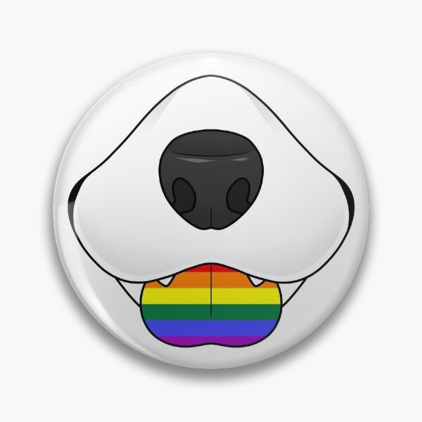 Item preview, Gay PrideBlep (Canine) designed and sold by BloomingHead.