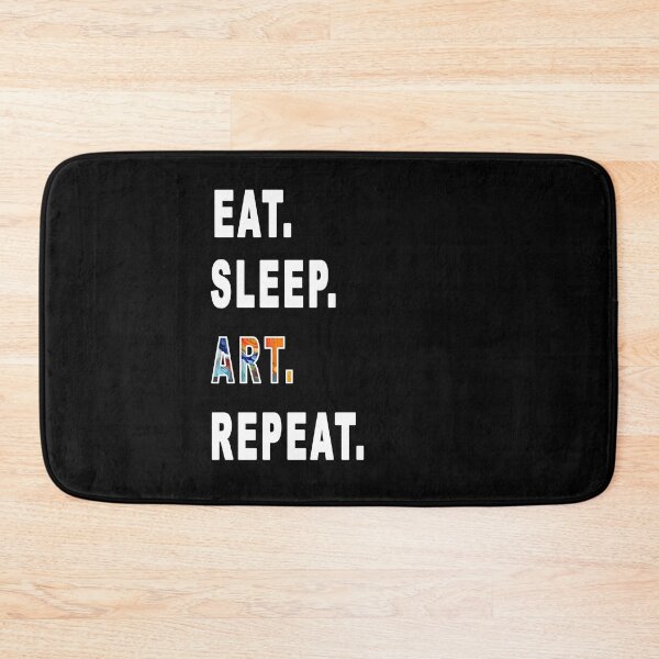 Item preview, Eat. Sleep. Art. Repeat. designed and sold by iamhewho.