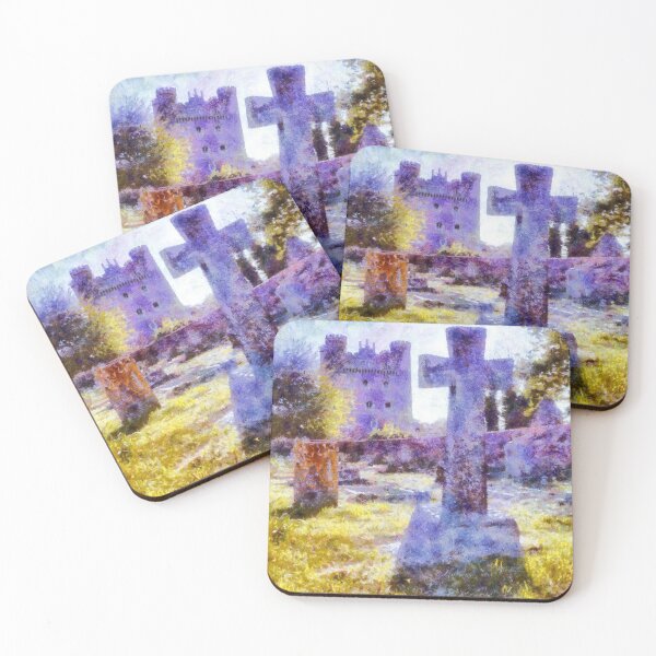 Item preview, Tattershall Castle and Gravestone Cross  designed and sold by FOLK ART FUSION by heidiannemorris.