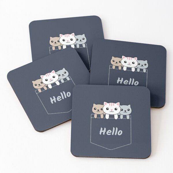 Item preview, Hello Cute Kittens In Your Pocket designed and sold by CLPDesignLab.