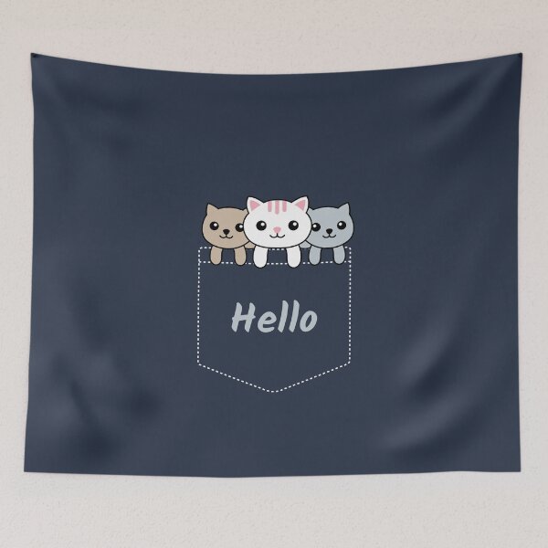 Item preview, Hello Cute Kittens In Your Pocket designed and sold by CLPDesignLab.