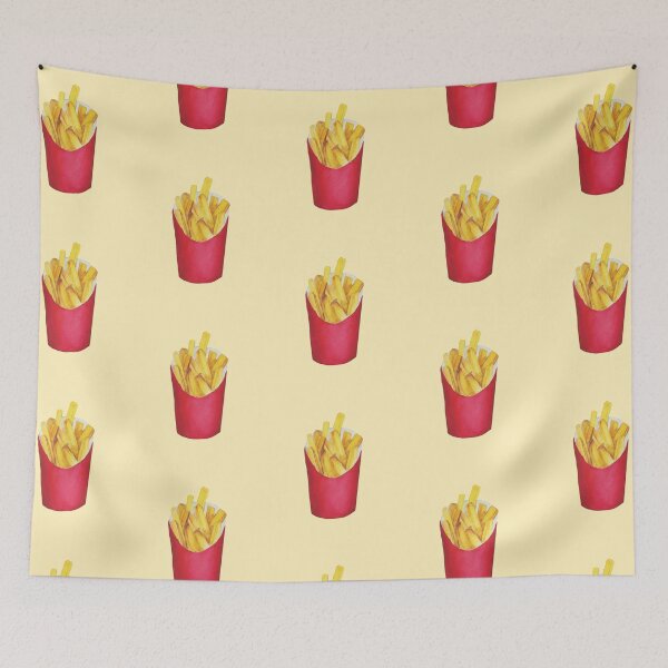Item preview, watercolor Fries painting designed and sold by raghda-s-m.