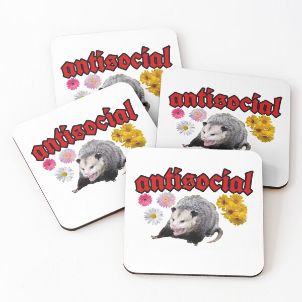 Item preview, Antisocial  designed and sold by haikufortwo.